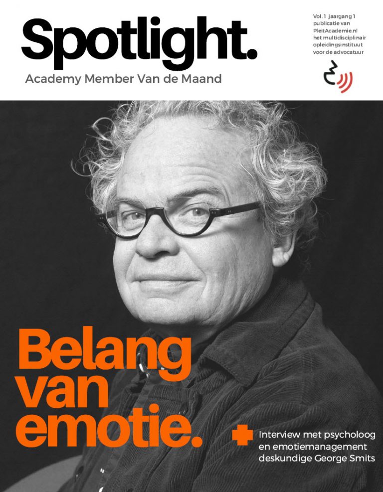 Interview George Smits, de advocaat en rechter en de rol van emotie